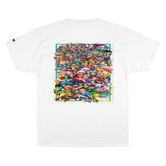 Super Mário X Pokemon T-Shirt